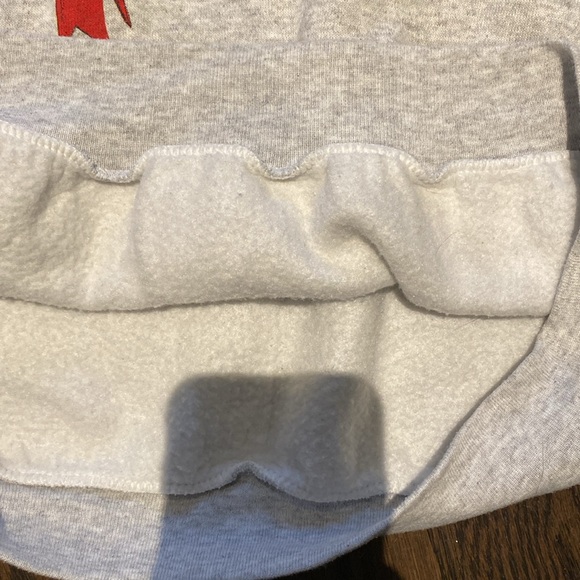 Vintage Tultex Mock Collar Christmas Cardinals Sweatshirt - Picture 4 of 6